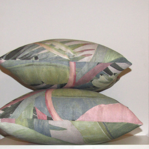 Made to order La Palma cushion cover, Hollywood colours