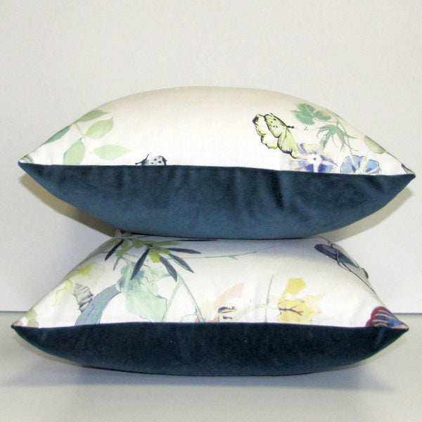 Agatha cushion cover, stream