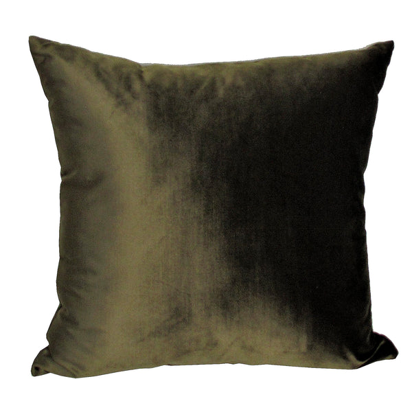 Amazon olive velvet cushion cover