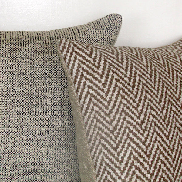 Entwine Volcanic boucle cushion cover