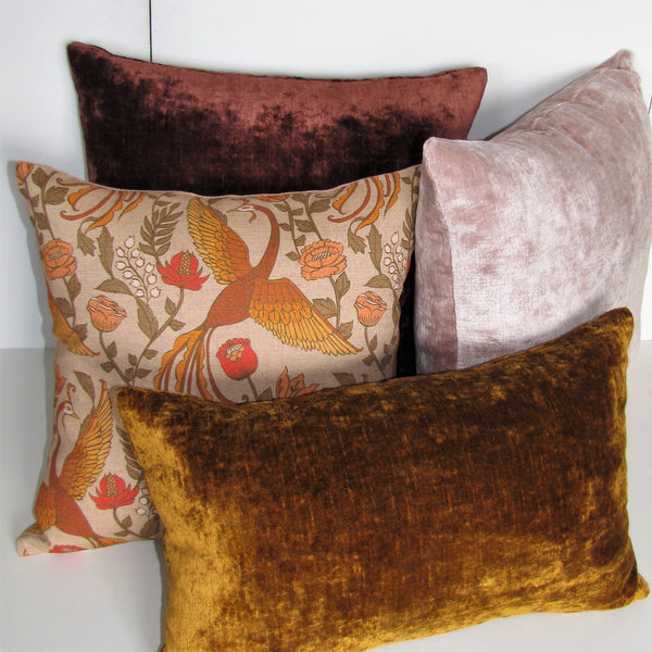 made to order Phoenix linen cushion cover