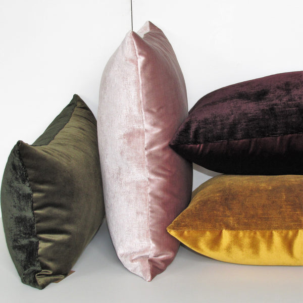 made to order Duo velvet Topaz Toddy cushion cover