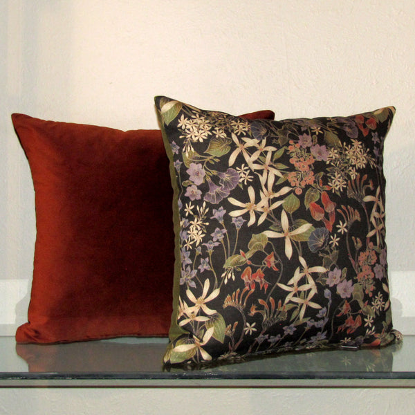 made to order wildflowers cushion cover