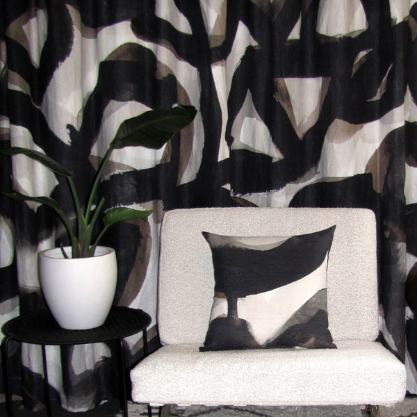 made to order Abstraction linen cushion cover