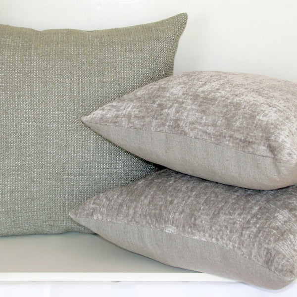 made to order Nestle Mineral plush cushion cover