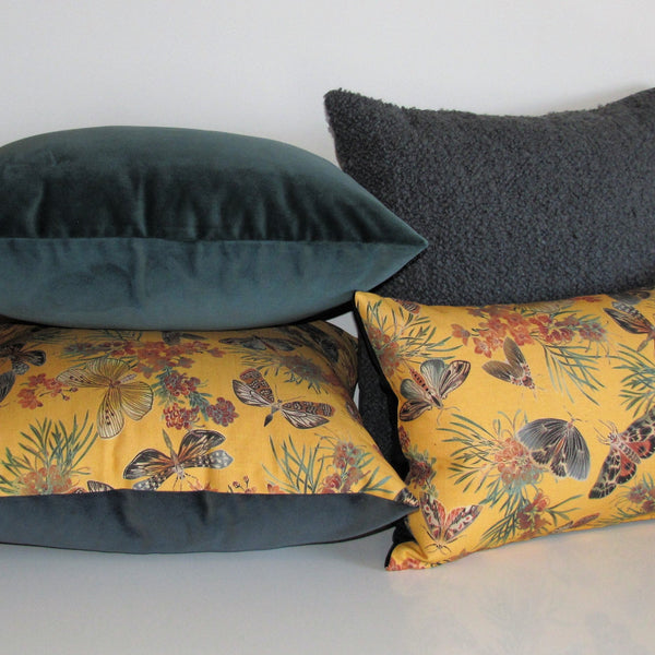 Moths cushion cover