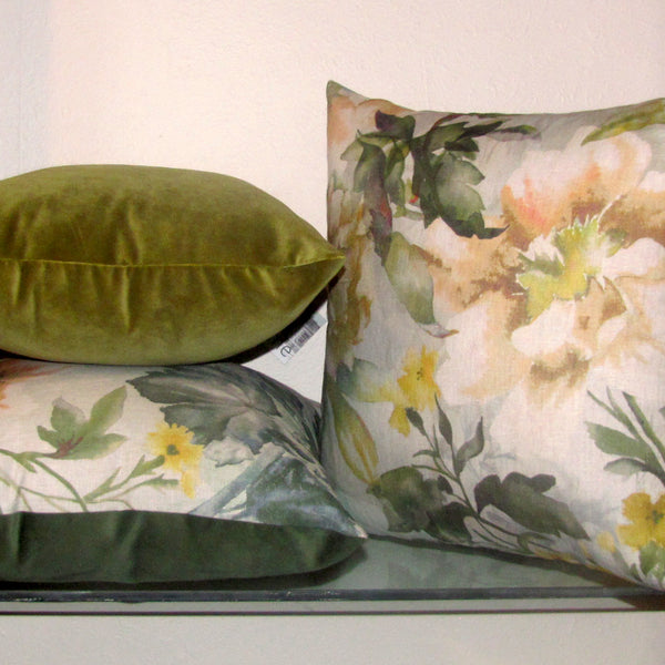 Leila linen cushion cover