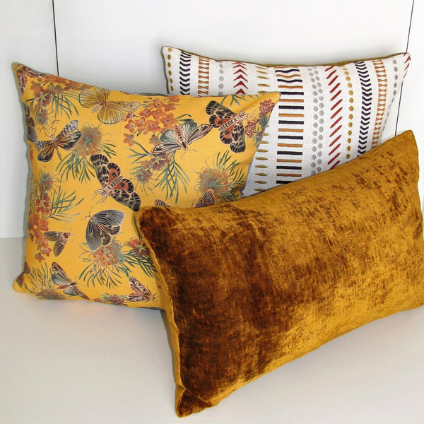 Moths cushion cover