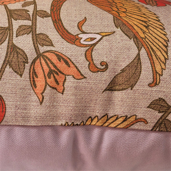 Phoenix linen cushion cover