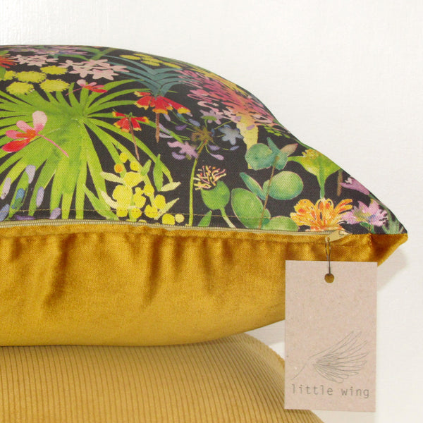 wildflower bloom cushion cover