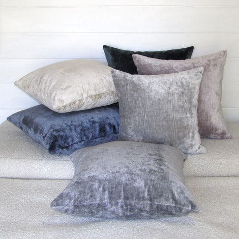 velvet &amp; corduroy cushions
