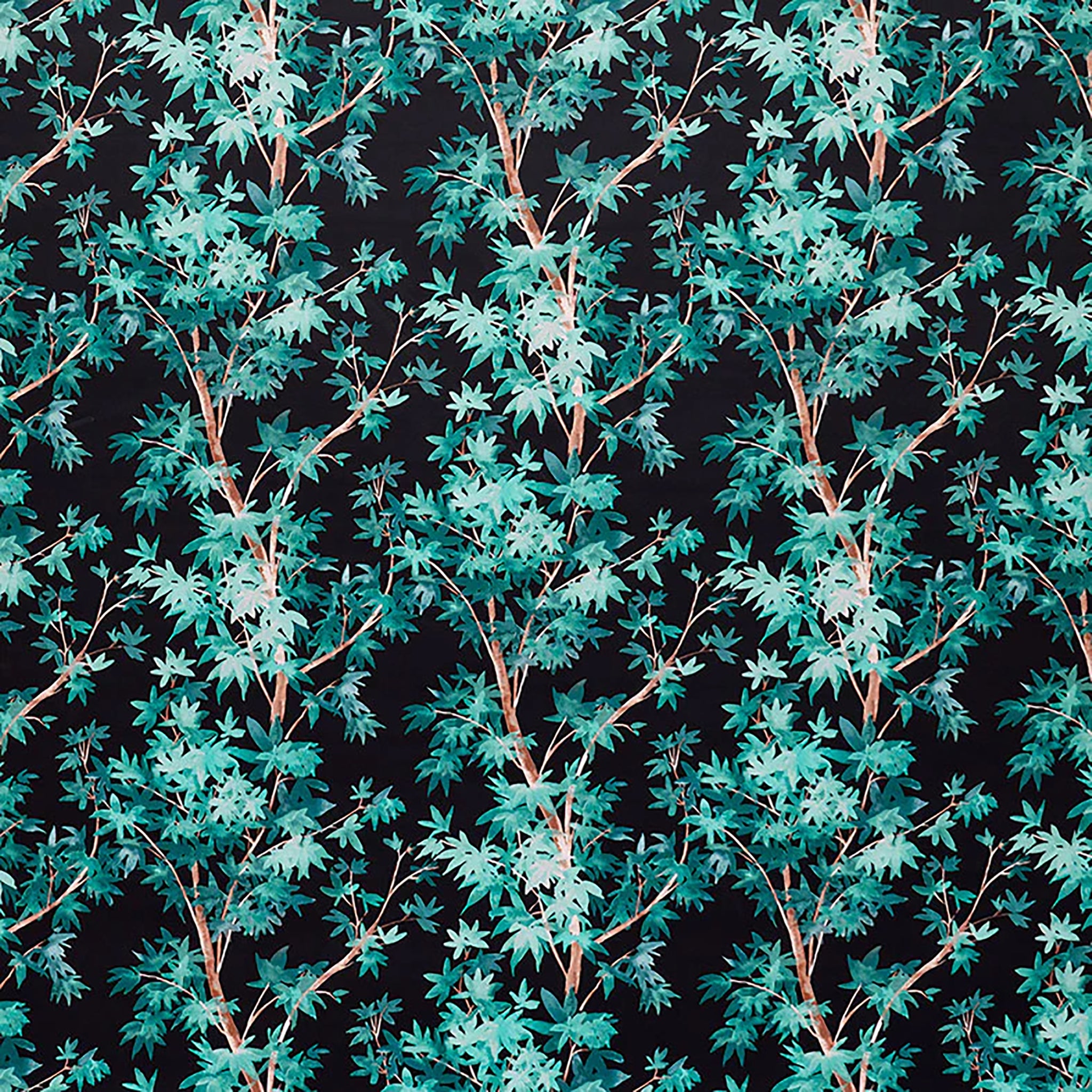 Aspen Maple Velvet, Teal