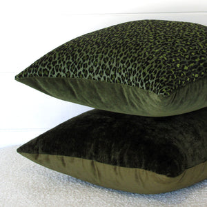 made to order Leopardo Palm Luxury Cushion Cover