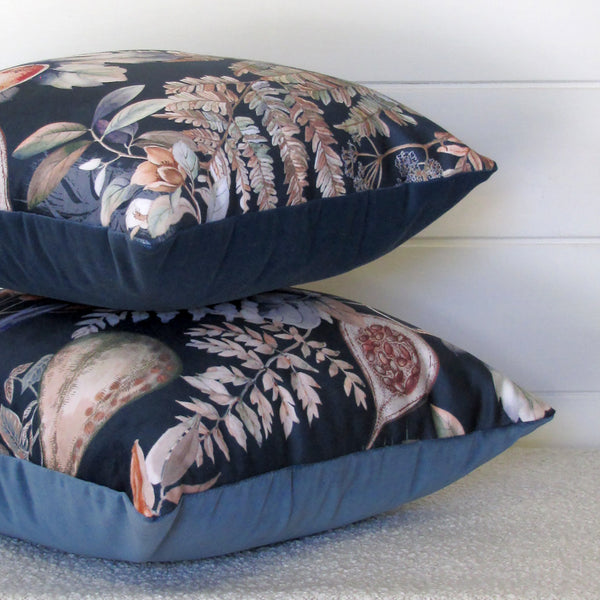 made to order Borneo River velvet cushion cover