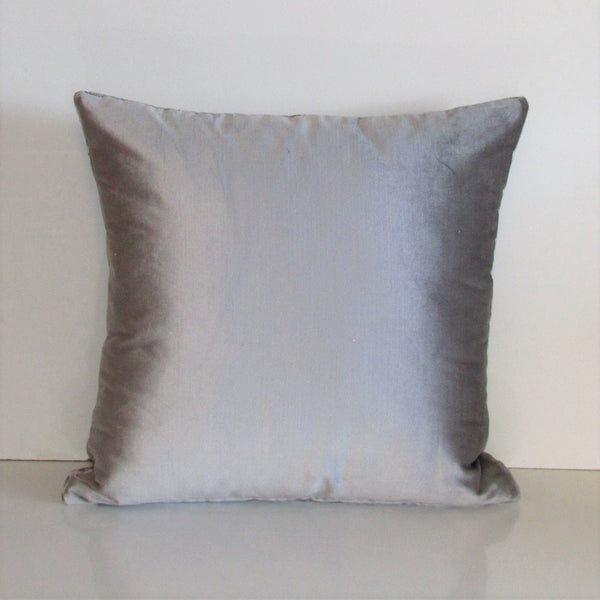 made to order Duo velvet Silver Cloud cushion cover