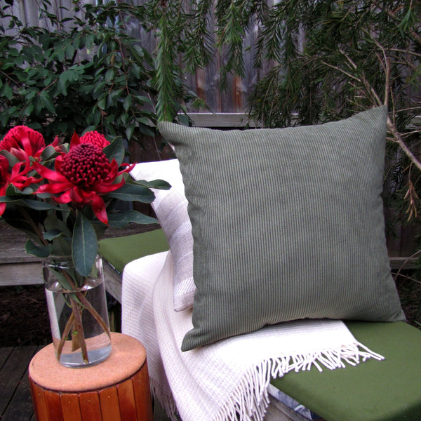 made to order waratah linen cotton cushion cover