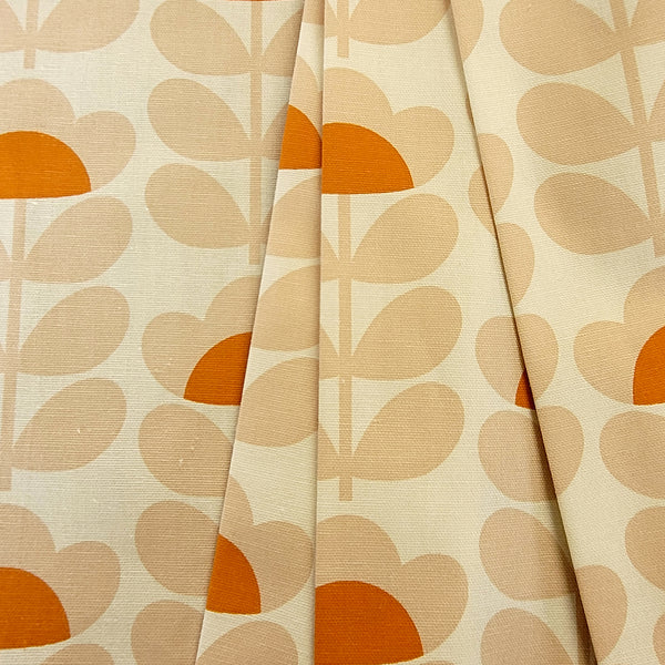 Sweetpea, Orange. Fabric by Orla Kiely