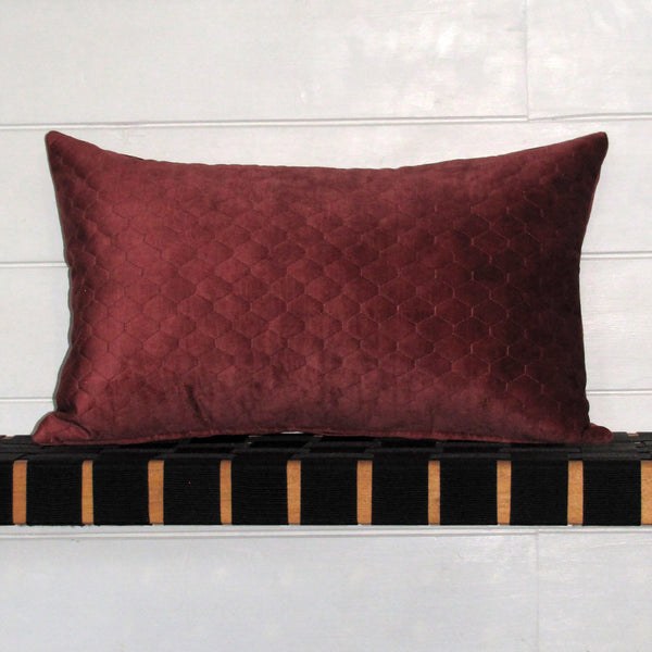 made to order Celino Persimmon quilted cushion cover