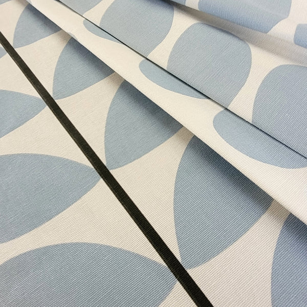 Two Colour Stem, Powder Blue. Fabric by Orla Kiely