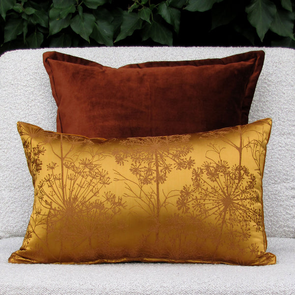 made to order Fennel Flower cushion cover