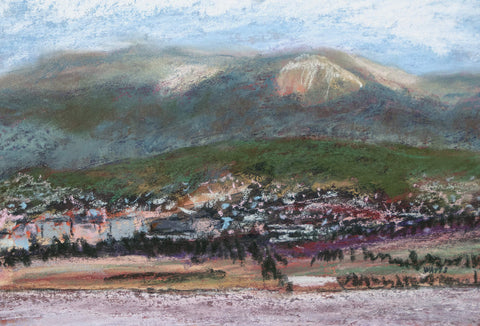 Mt Wellington from Rosny Hill greeting card