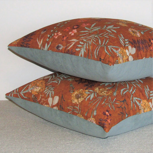 Marigold cushion cover