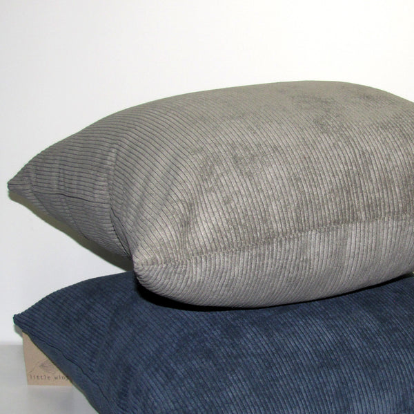 Aspen Pebble corduroy cushion cover