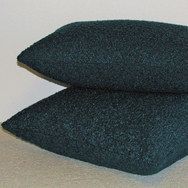 Ovis Spruce boucle cushion cover