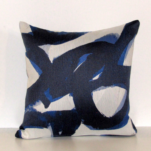 Made to order Yves Klein Canvas cushion cover