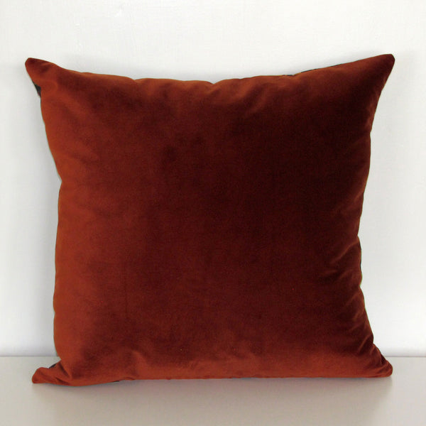 made to order dark flowering gum cushion cover