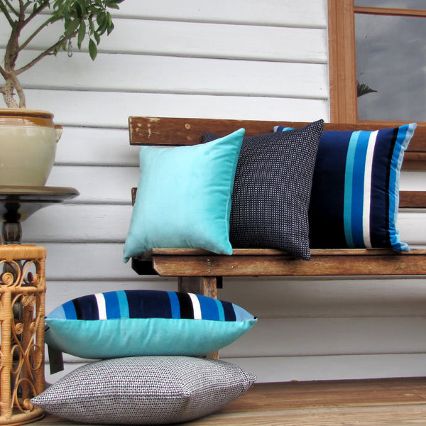 made to order Ink Esplanade indoor/outdoor cushion cover