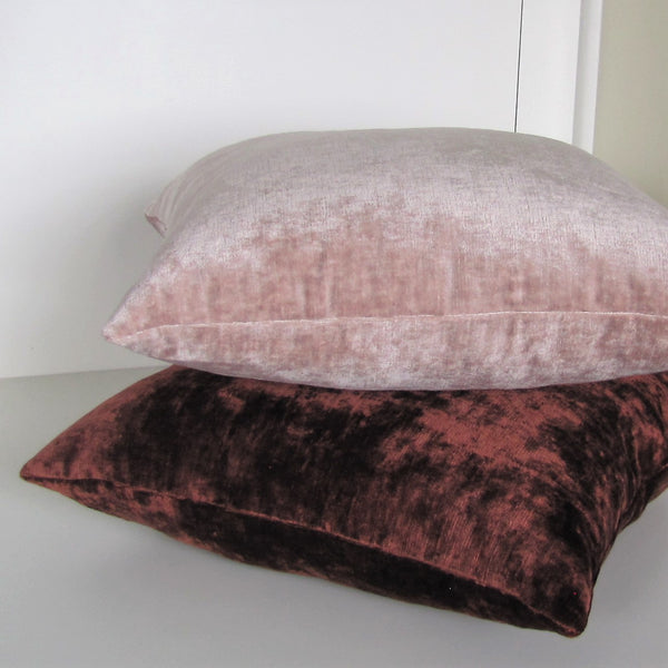 Bespoke Pimento luxury Italian velvet cushion cover