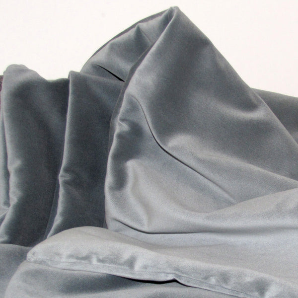 Made to order eucalyptus grey velvet cushion cover
