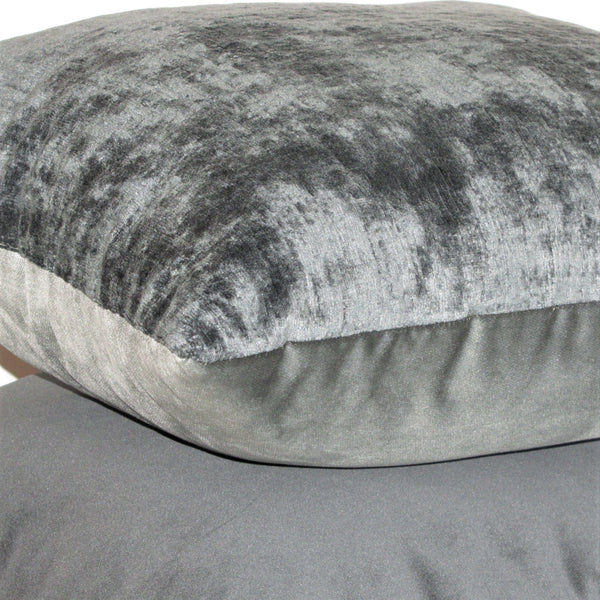made to order Duo velvet Atlantic Lichen cushion cover