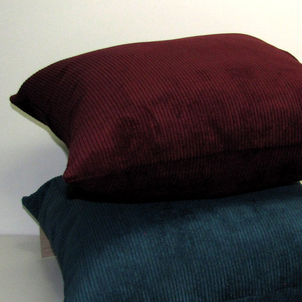 Aspen Shiraz corduroy cushion cover