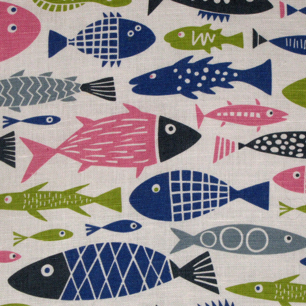 Fish cushion cover, 45cm