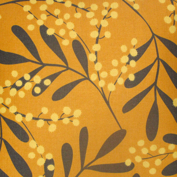 made to order wattle gold cushion cover