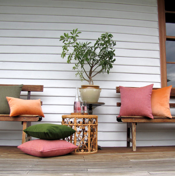 Peach South Beach, indoor/outdoor cushion cover