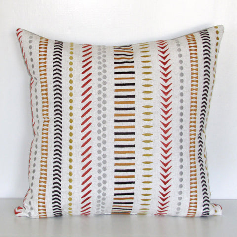 Revival embroidered cushion cover