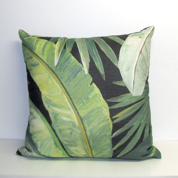Made to order La Palma cushion cover, midnight colours