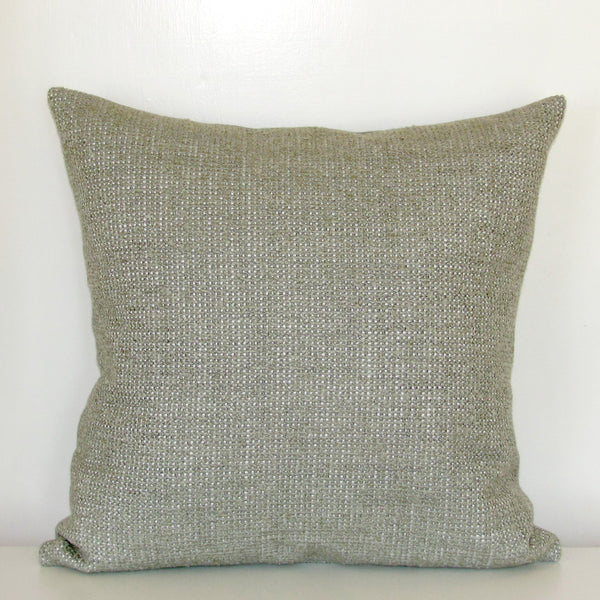 Entwine Mineral boucle cushion cover