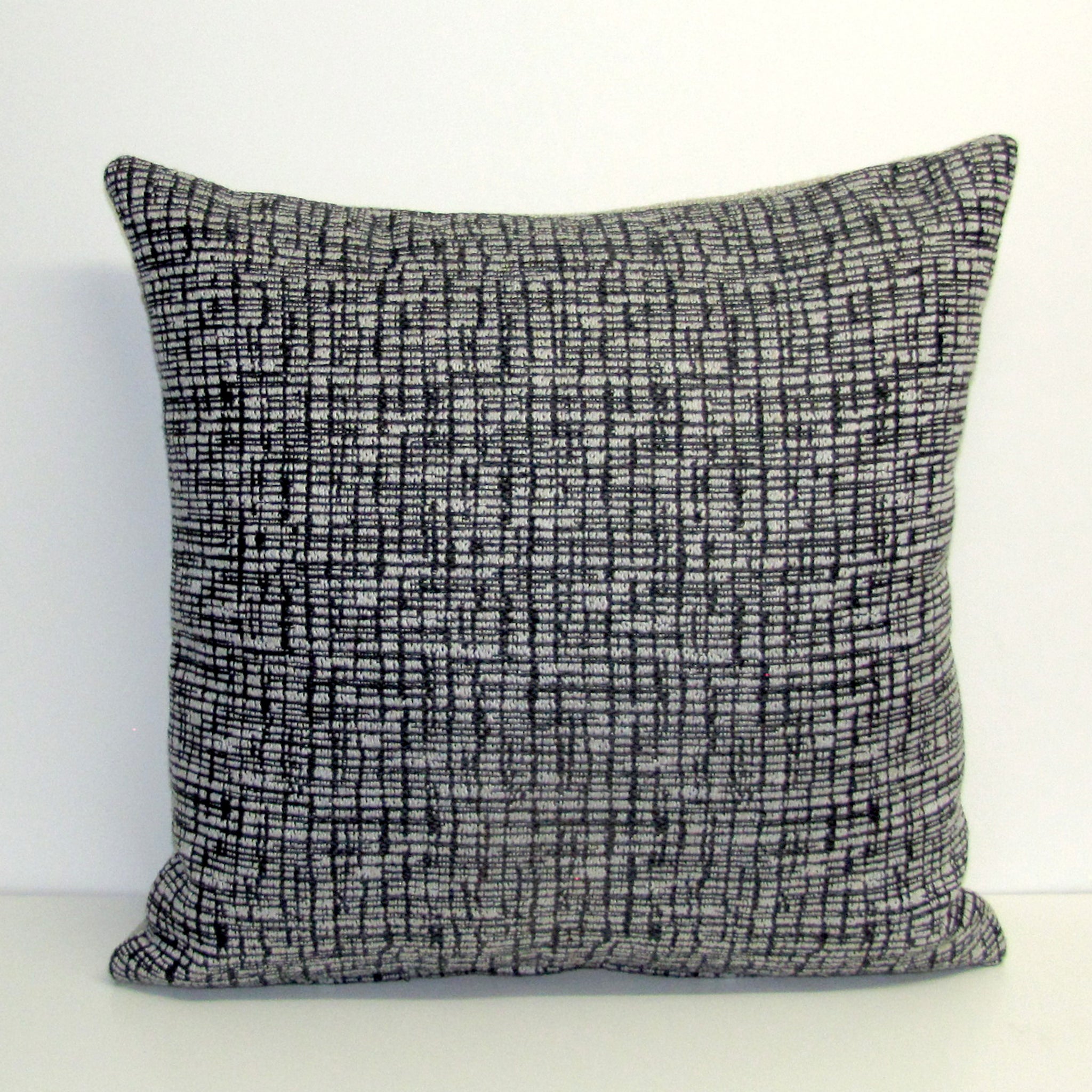 Limit linen and wool cushion cover,