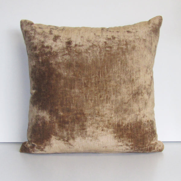 Made to order Bespoke Gilt gold luxury Italian velvet cushion cover