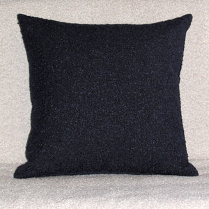 made to order Ovis Midnight boucle cushion cover