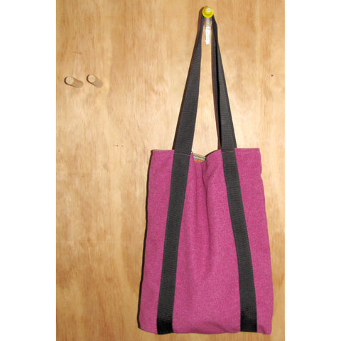 tote bag, pink dolly with black strap