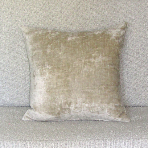 Bespoke Macaroon luxury Italian velvet cushion cover