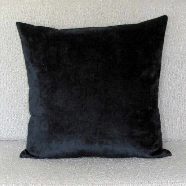 Bespoke Midnight luxury Italian velvet cushion cover