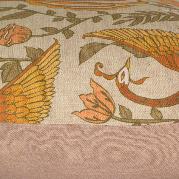 Phoenix linen cushion cover