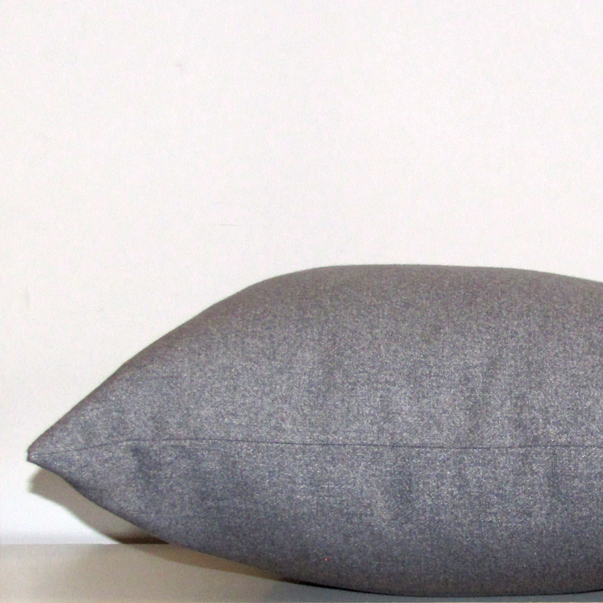 cement grey textured cushion cover