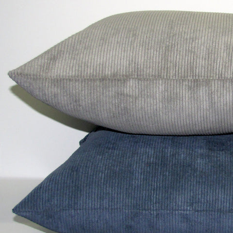 Aspen Pebble corduroy cushion cover